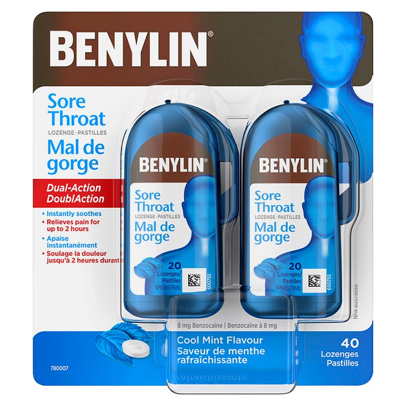 Benylin Sore Throat Lozenges (2-Pack)